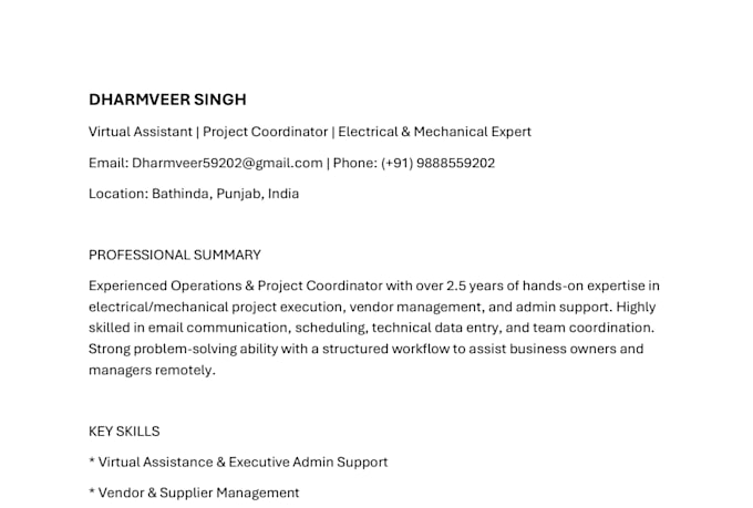 assist you with email managment and project coordinator